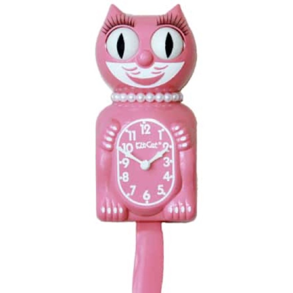 Pink Kit-Cat clock ~ in perfect working condition